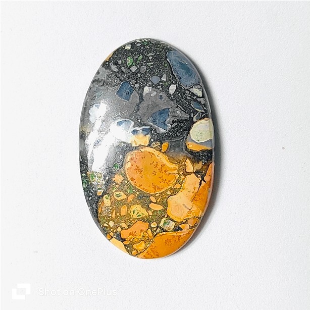 Natural Maligano Jasper Cabochon Loose Gemstone For Jewelry 46 Cts. ME-9932