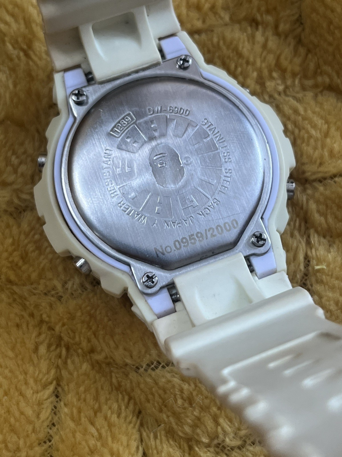 Casio G-Shock x Bape Watch DW-6900 Limited Edition 0959/2000 (Read Description)