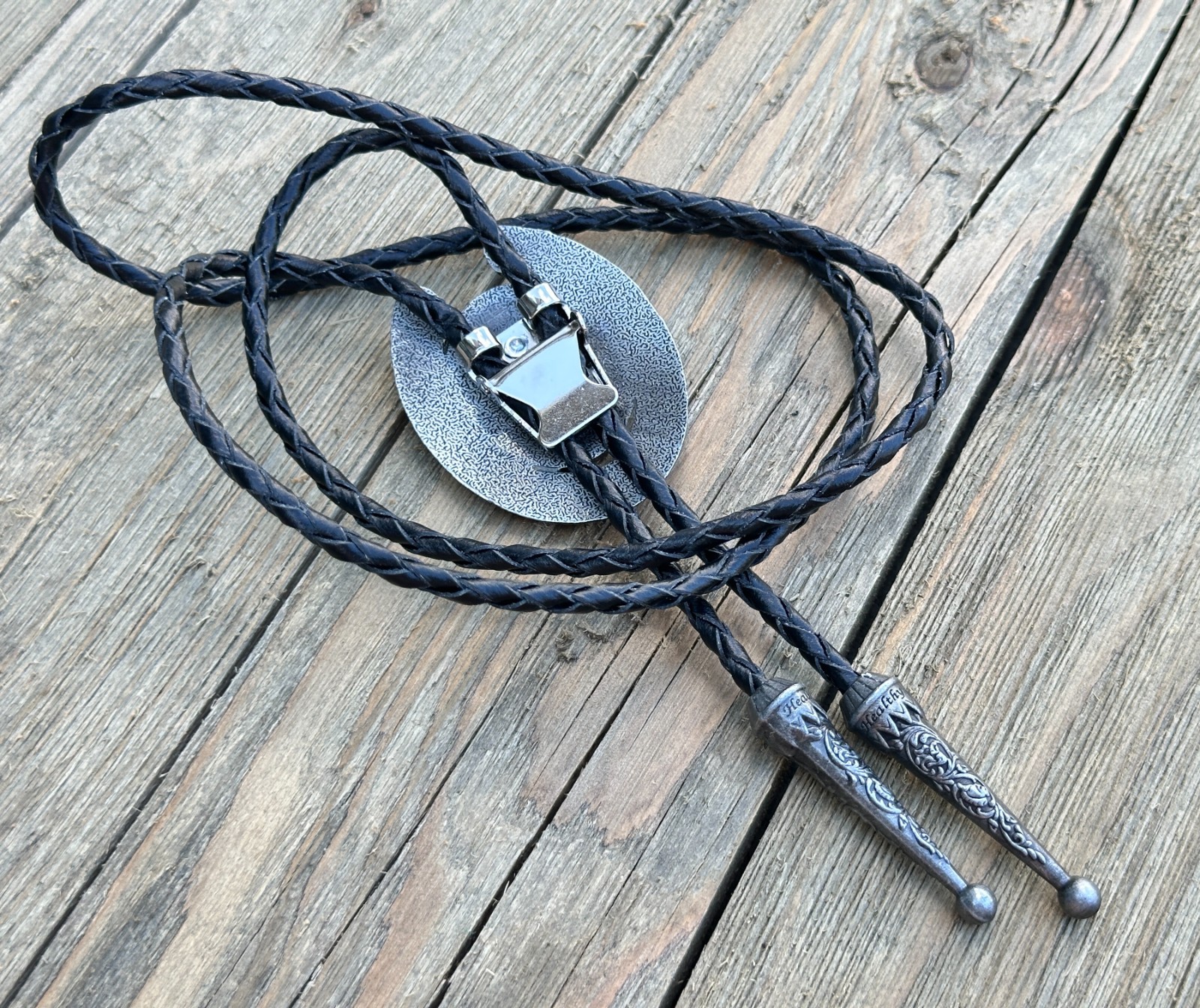 Bolo Tie Mens Wedding Necklace Leather Rope Western Cowboy Style