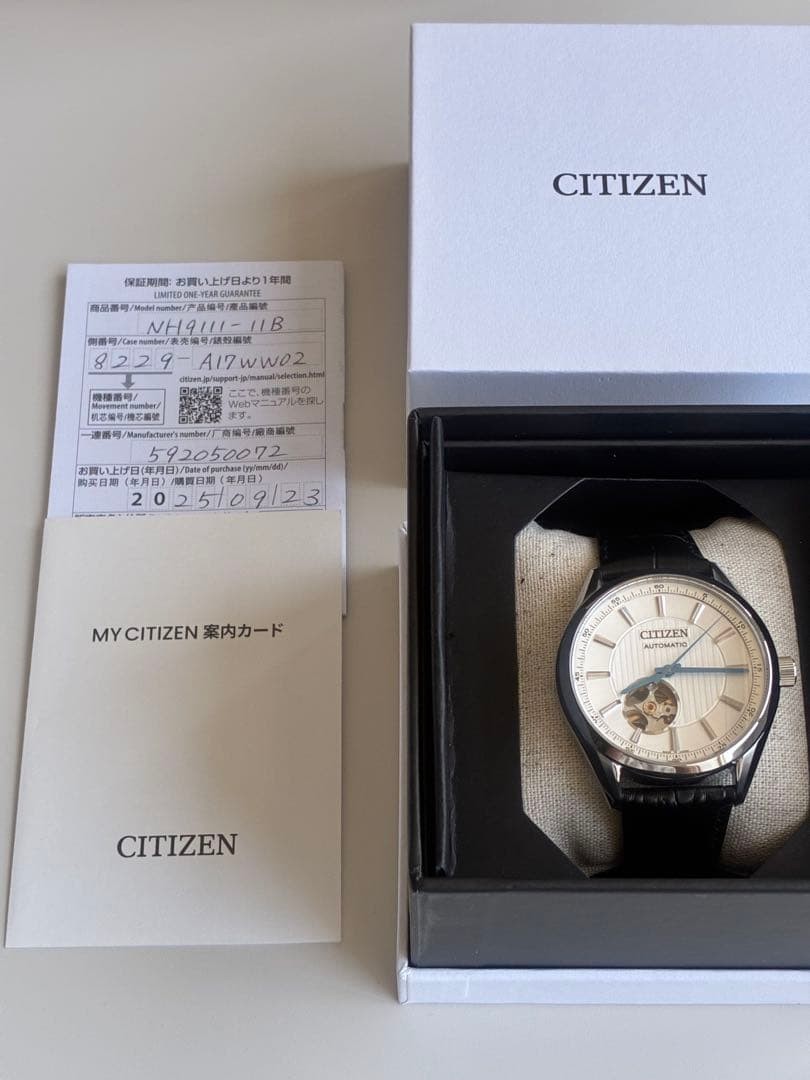 Citizen Automatic New NH9111 11B
