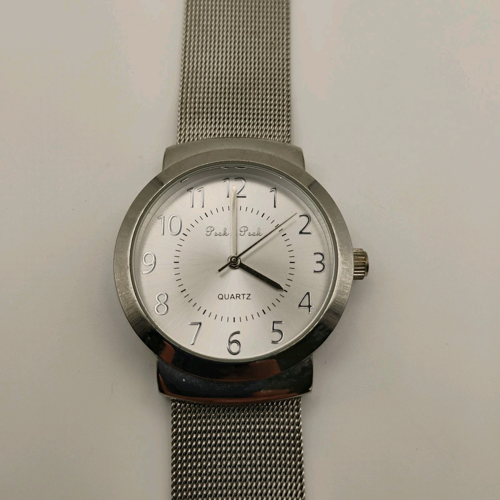 Lot Of 3 Vintage Ladies Stainless Steel Mesh Watches Needs Batteries