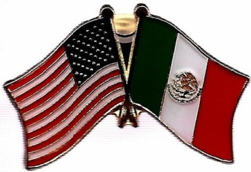 USA American Mexico TRUMP 2024 Flag Bike Motorcycle Hat Cap lapel Pin