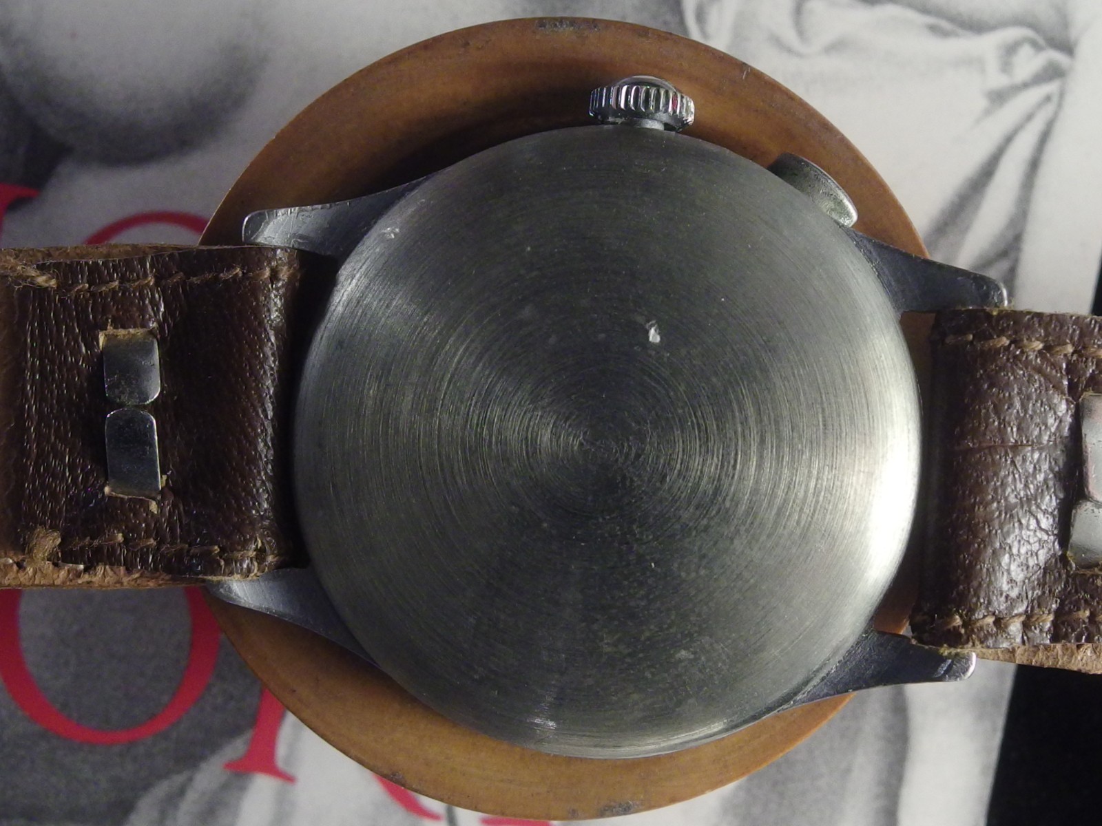 4287 VINTAGE VALJOUX GHT MONOPUSHER CHRONOGRAPH SIGNED LA SALEVE, 1930’ies