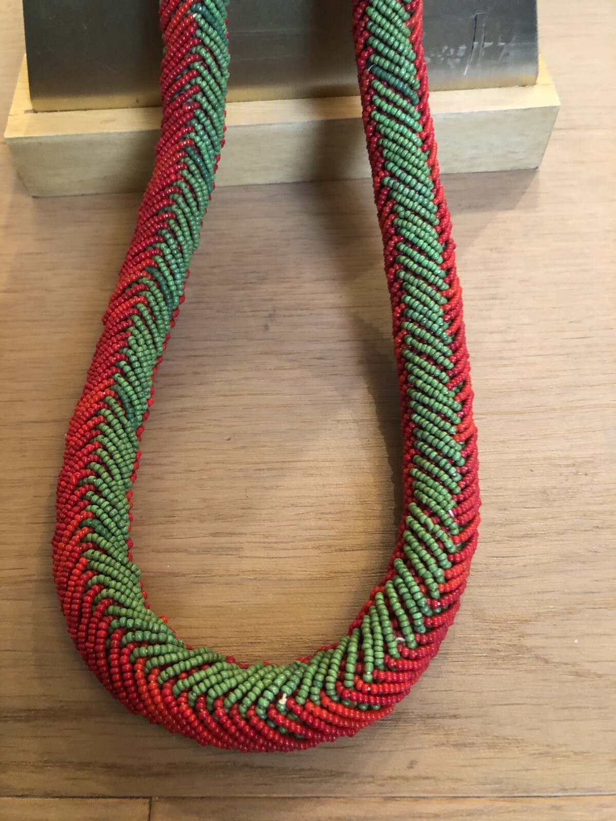 Maasai Kenya African Jewelry Rope Beaded Necklace
