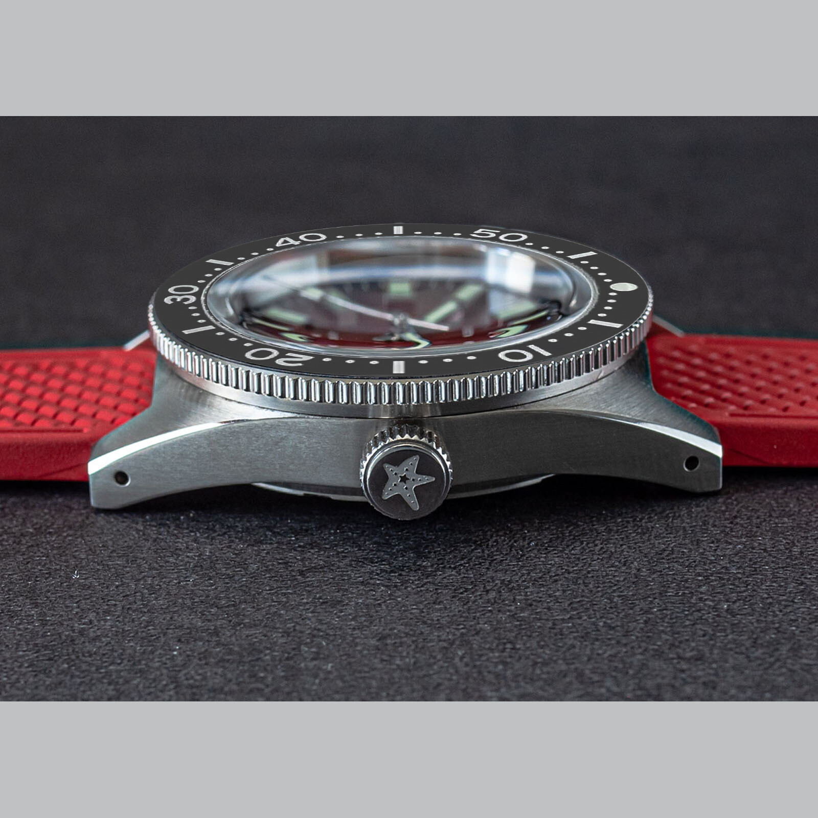 Seestern V3 62MAS 20ATM Genuine Ceramic Bezel 200m DIVER’S Watch SE2021-D62S-RR