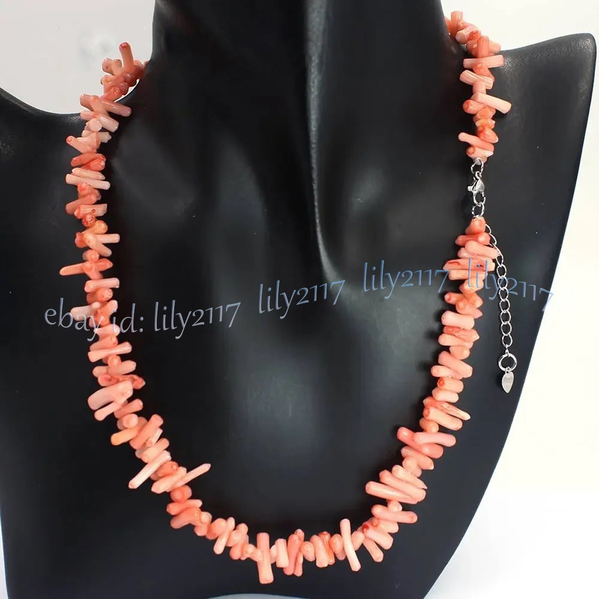 Natural Multicolor Coral Chip Irregular Branch Gemstone Beads Necklace 14-48inch