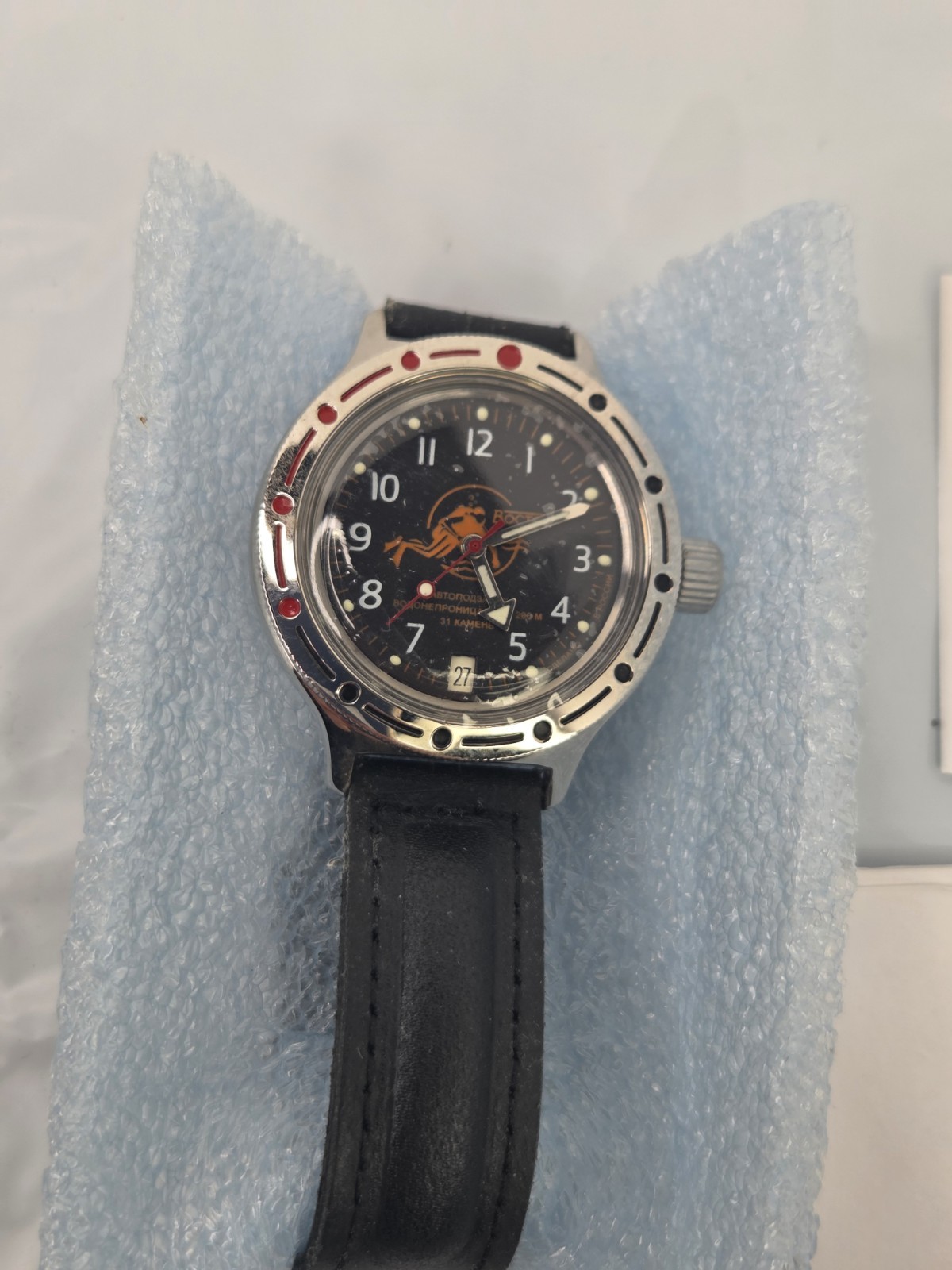 Vostok Amphibia Watch Scuba Diver Automatic USA Seller