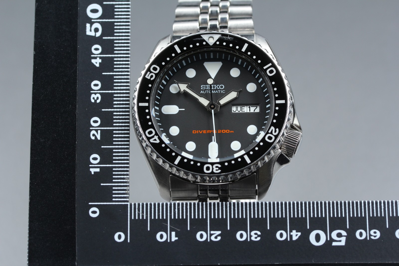 [Exc+5] Seiko Scuba Diver’s 7S26-0020 SKX007 Automatic Black 21J Men’s Watch