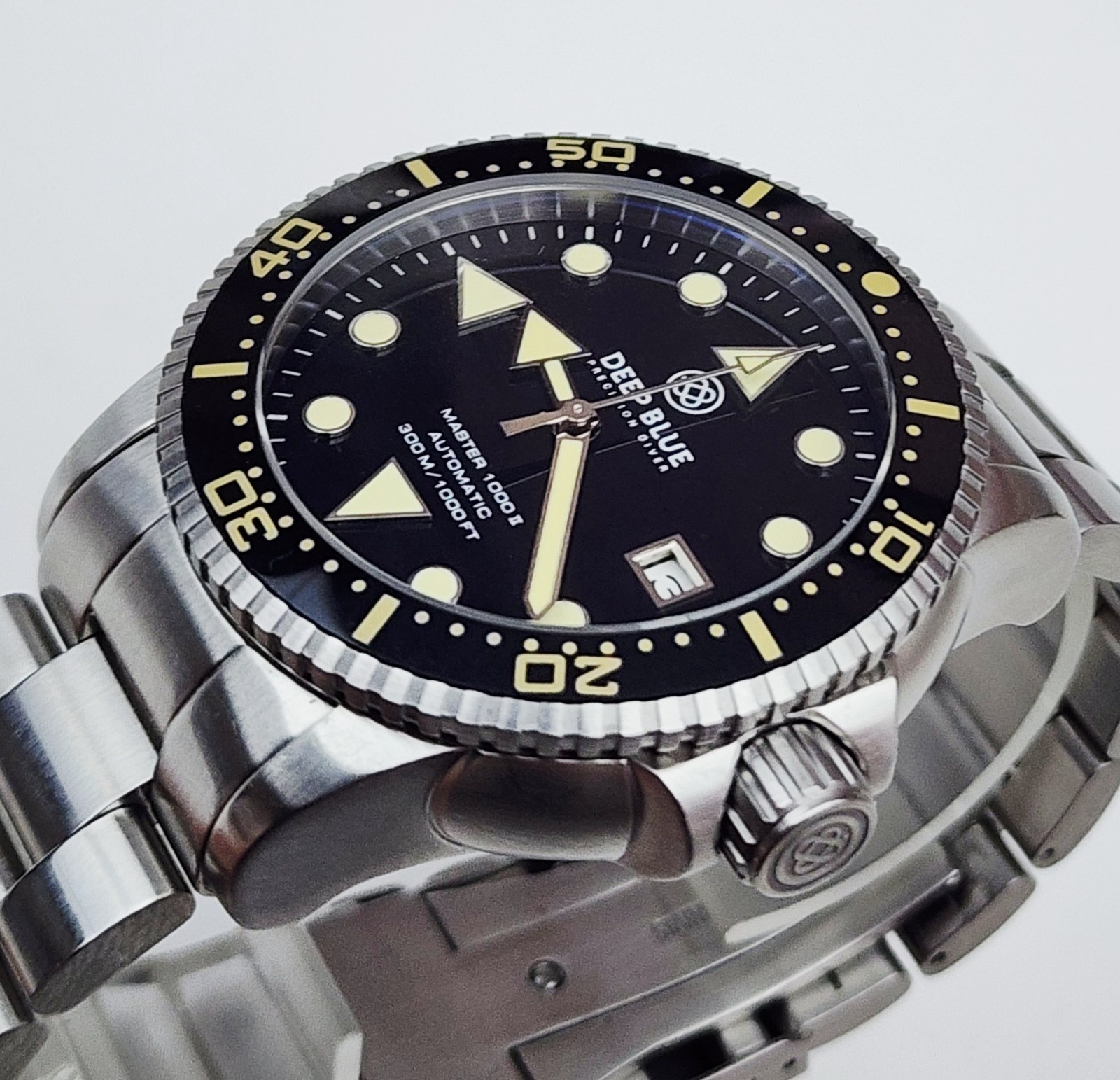 Men’s AUTOMATIC Watch DEEP BLUE “Diver Master 1000 II”