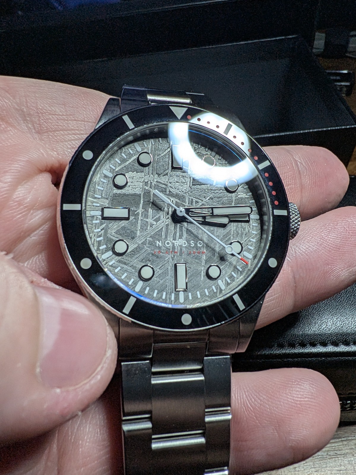 Henry Archer Nordso Meteorite Dial 40mm Watch