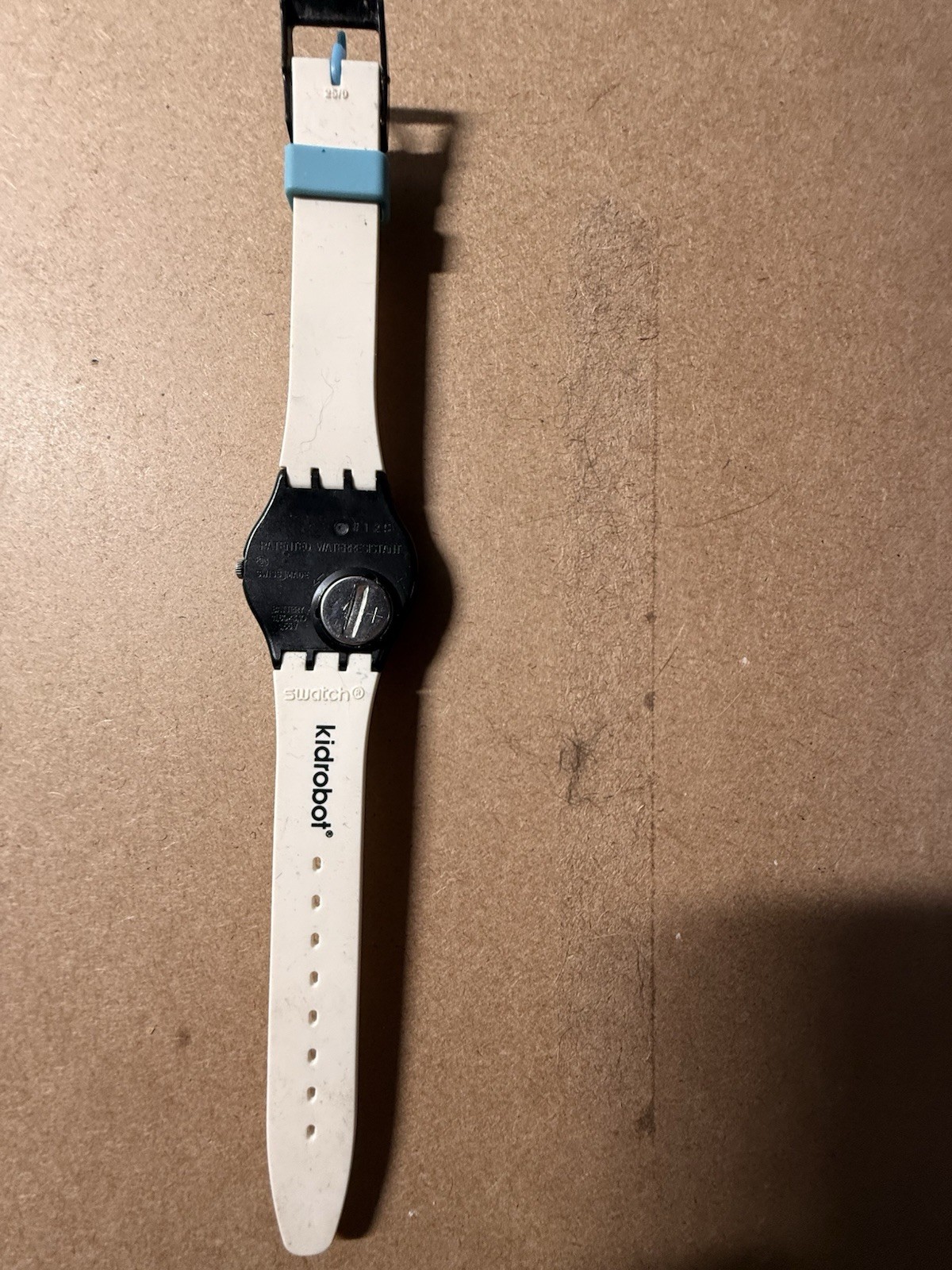 Swatch x Kidrobot Joe Ledbetter BENGALI GB250 2011 Watch Working New Battery