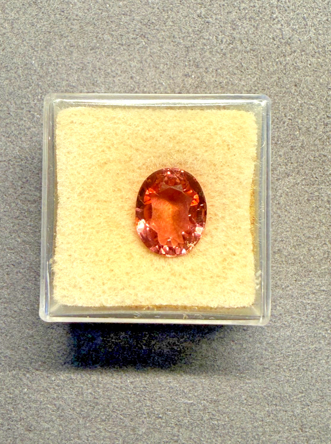 💎 4.15ct 10.9mm x 8.8mm Oval Cut Natural Pink Tourmaline – Loose Gemstone