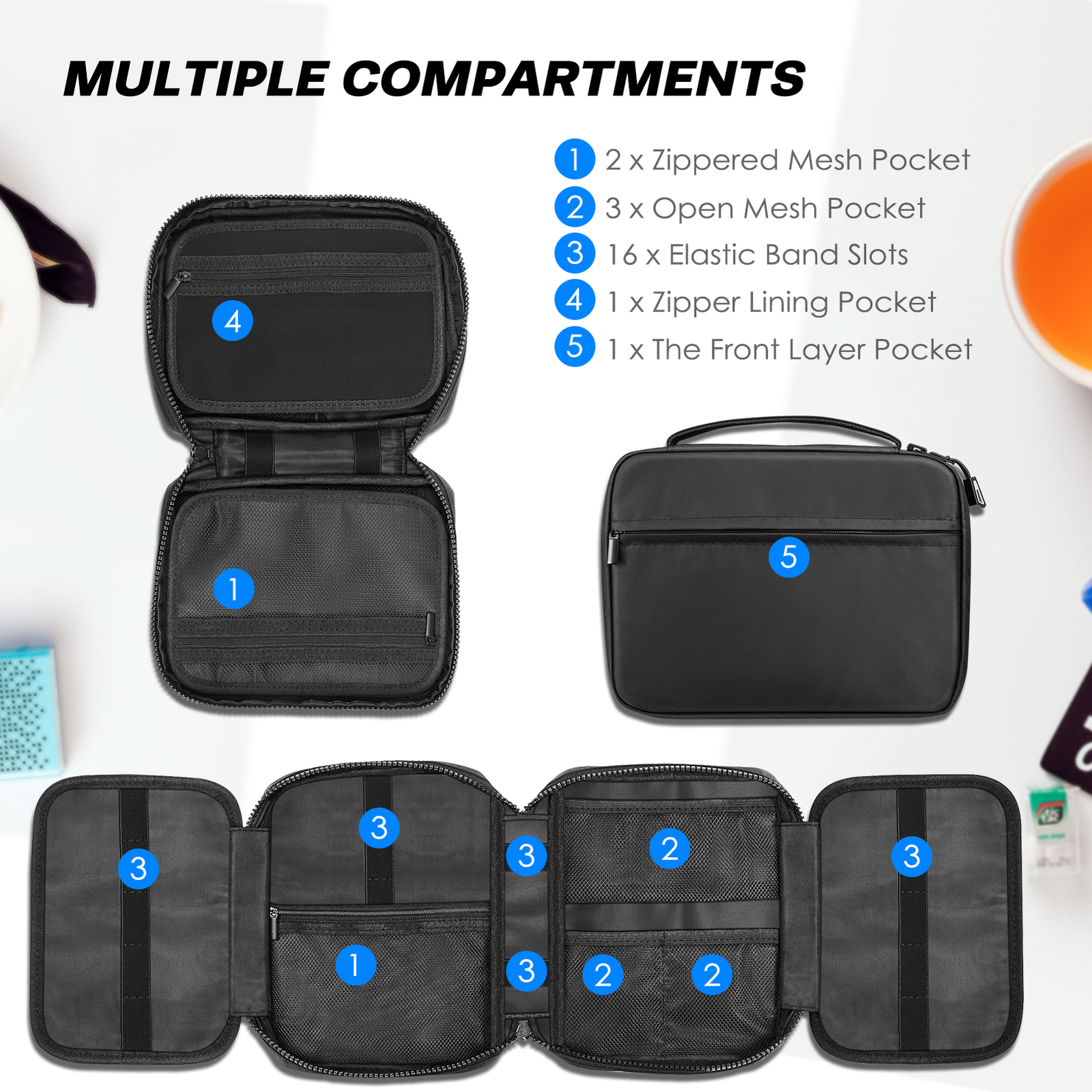 Portable Storage Bag Organizer Pouch For Apple Watch Bands Bracelet Accessories