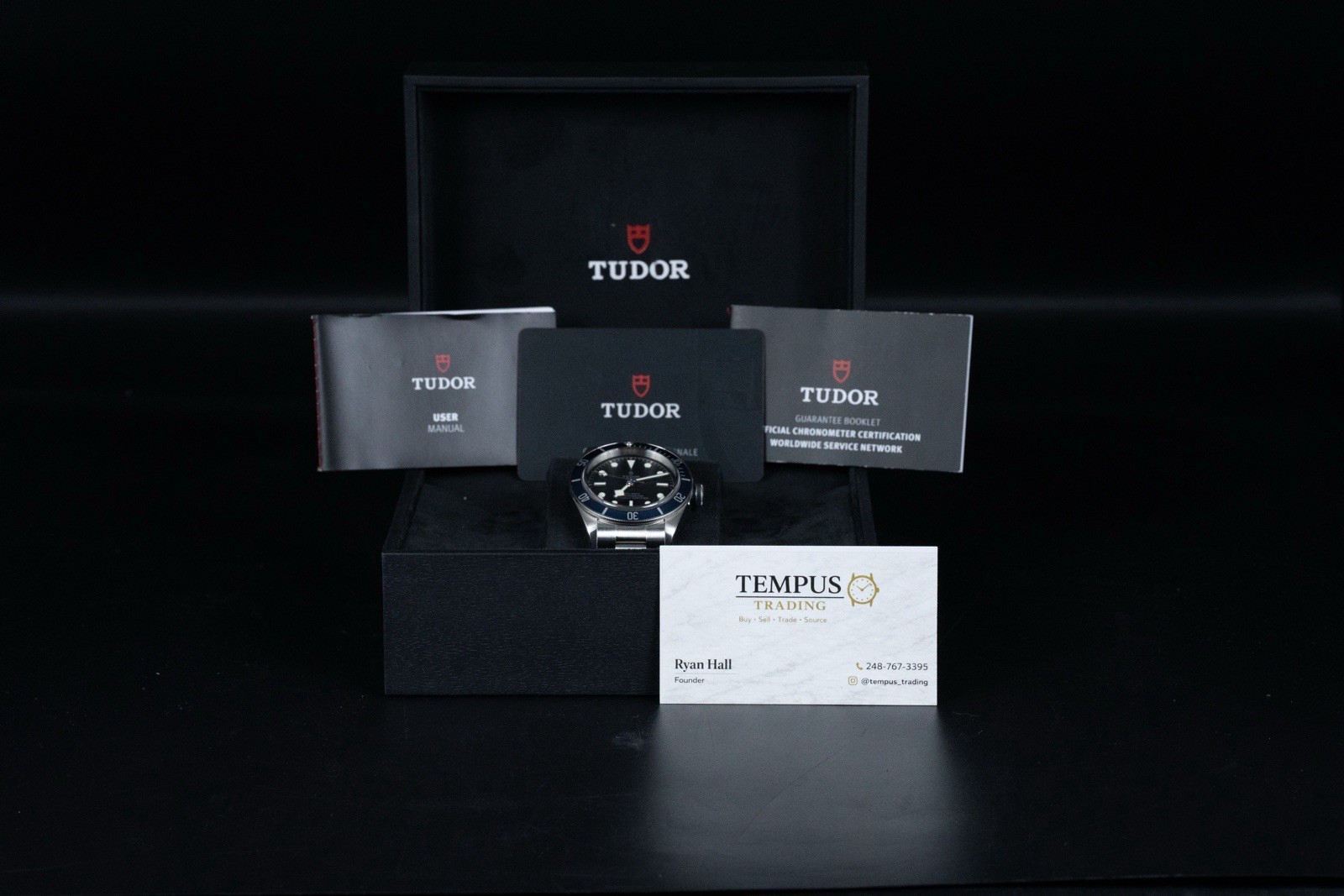 TUDOR Black Bay 79230B Great Condition Box And Papers