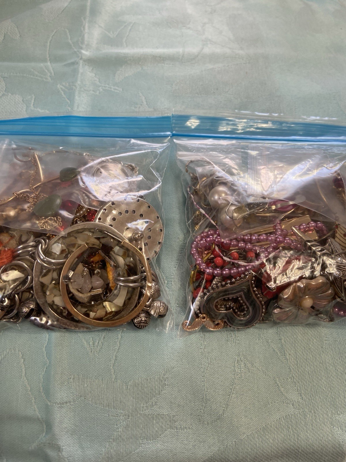 Jewelry Bags (Set Of 2) 14.4 Ounces! Odds And Ends! Great Find