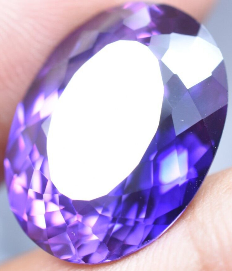 Natural 24.70 Ct Boysenberry Sapphire GGL Certified fabulous Loose Gemstone