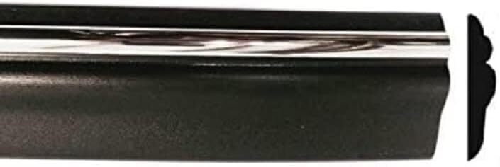 Black Chrome Side Body Trim Molding Replace for 1994-1997 Dodge Ram Pickup Truck