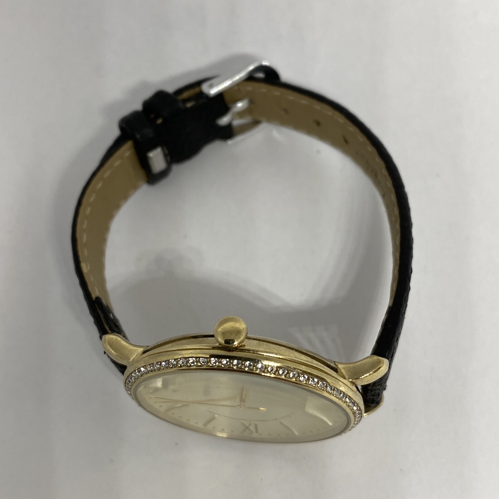 Fossil Jacqueline ES3547 Women’s Black Leather Analog Dial Quartz Watch NO126