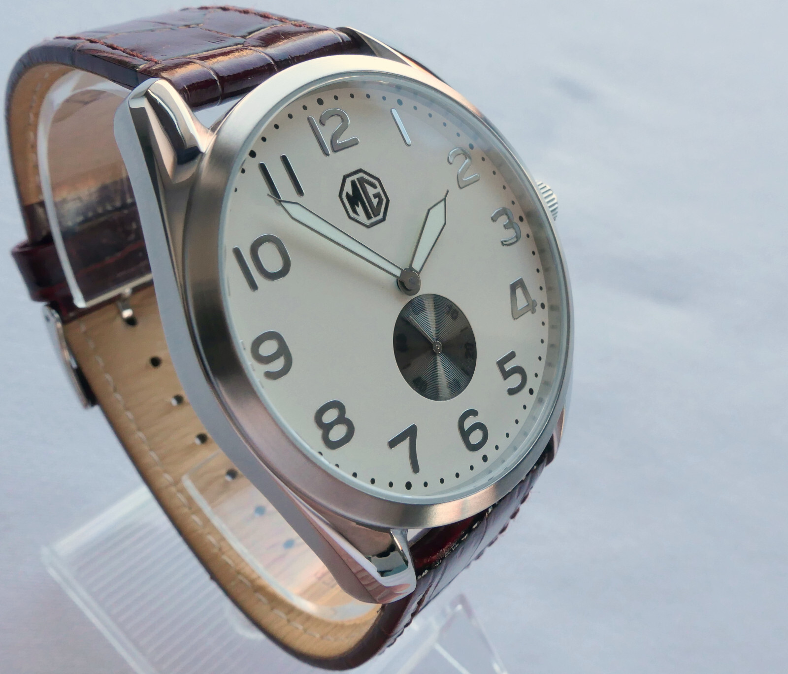 MG Morris Garages BMC MGA MGB Classic Aviator Driver Sport Car Accessory Watch