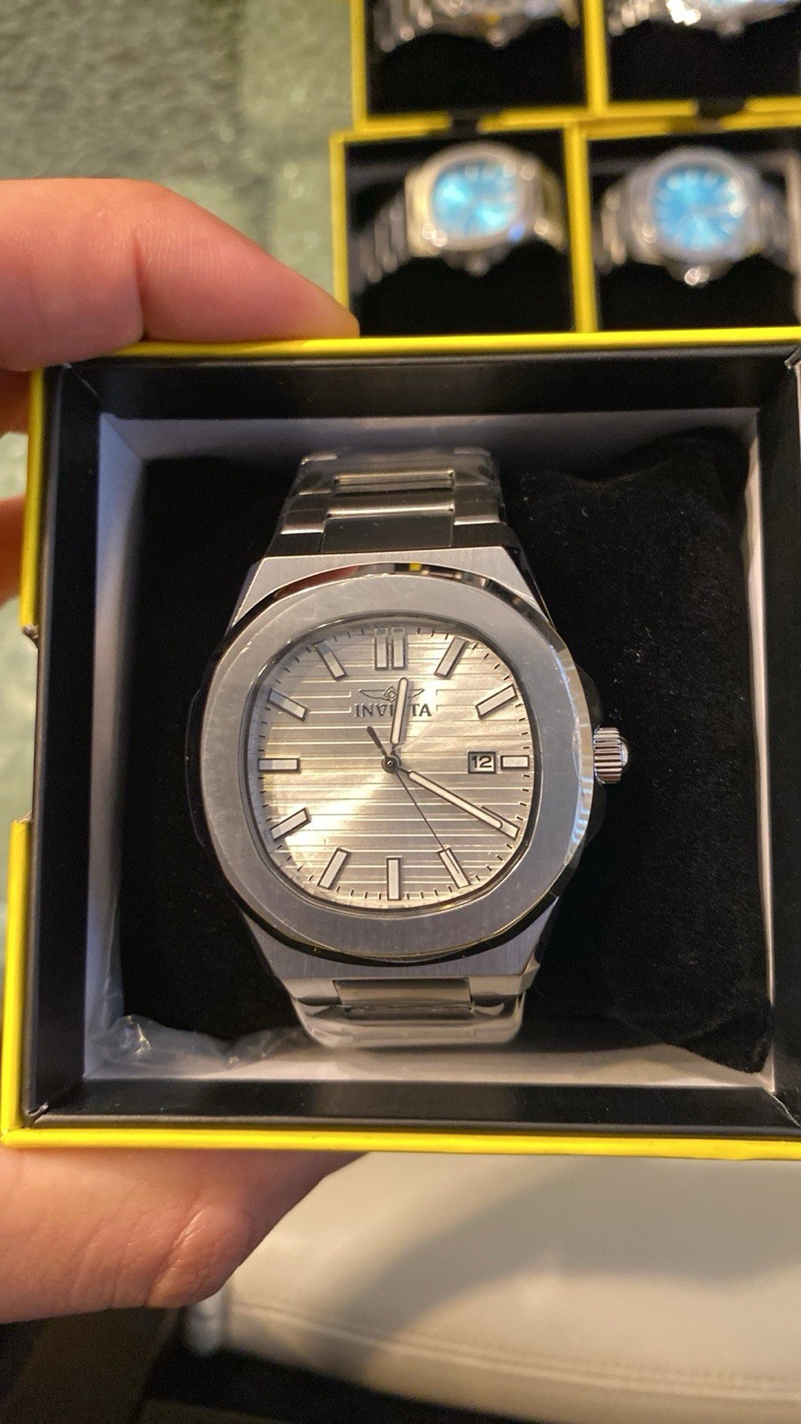 Invicta Speedway Quartz Silver Dial Men’s Watch 48318