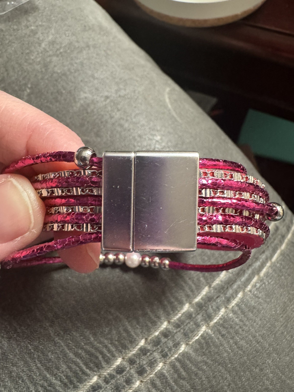 Ryze Party Dark Pink Bracelet