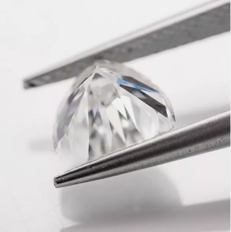 Lab-Grown Loose CVD Diamond 1 Pc Trillion 5 mm D Color IF Clarity Certified