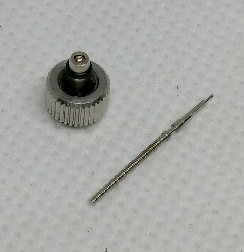 019 SEIKO CROWN AND STEM FOR MEN’S SIZE DIVER’S SKX007, SKX009 7S26 0020