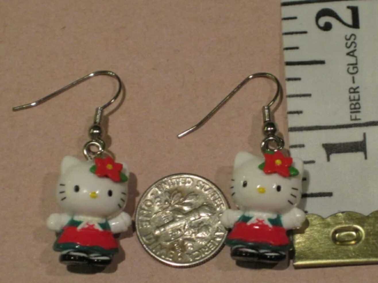 Bavarian German Christmas Poinsettia Hello Kitty Octoberfest Beer Garden Girl