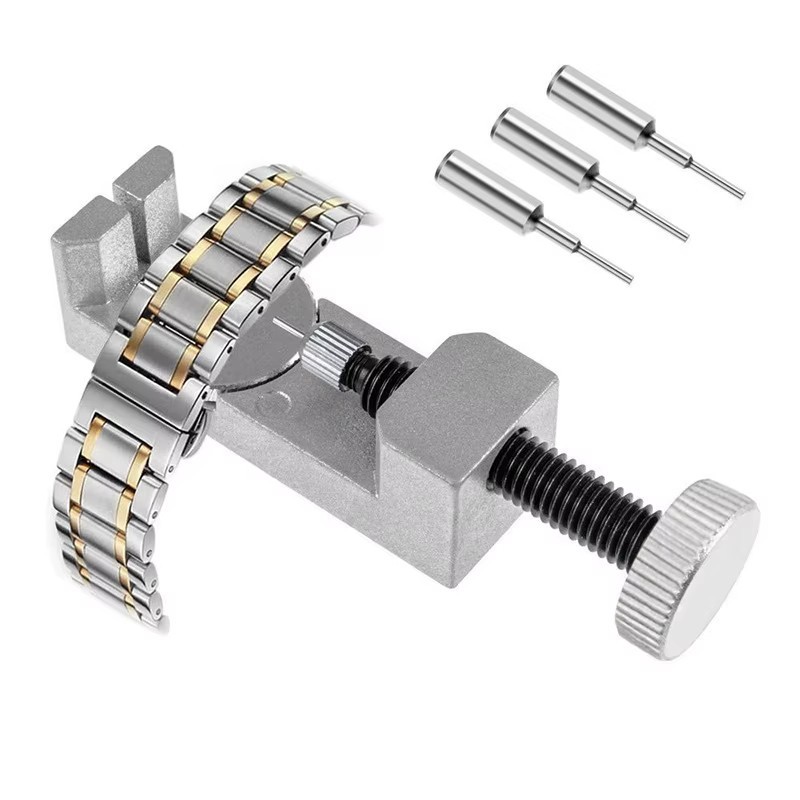 Metal Adjustable Watch Band Strap Bracelet Link Pin Remover Repair Tool Kit