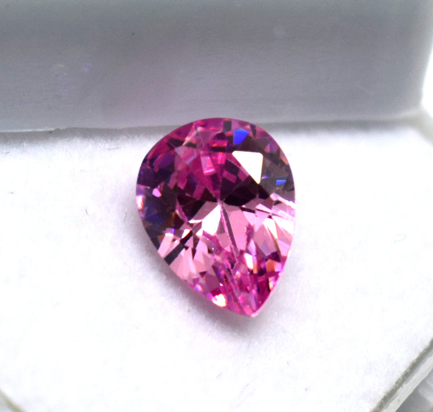 2.50 CT Natural Pink Sapphire Madagascar Pear Cut Certified AAA+ Loose Gemstone