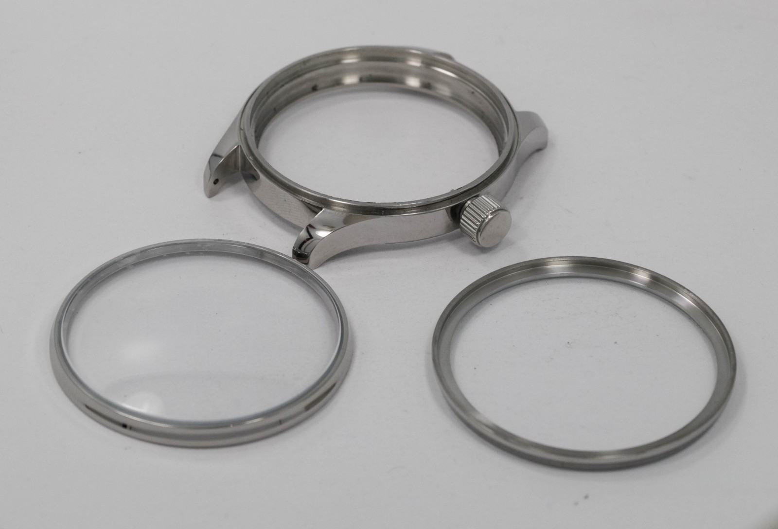 Stainless steel case for marriage watch pedant set Waltham 16s movement