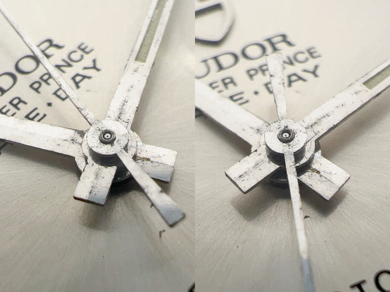 Tudor Oyster Prince Date Day 36mm silver sunburst dial ref. 94614 from 1988