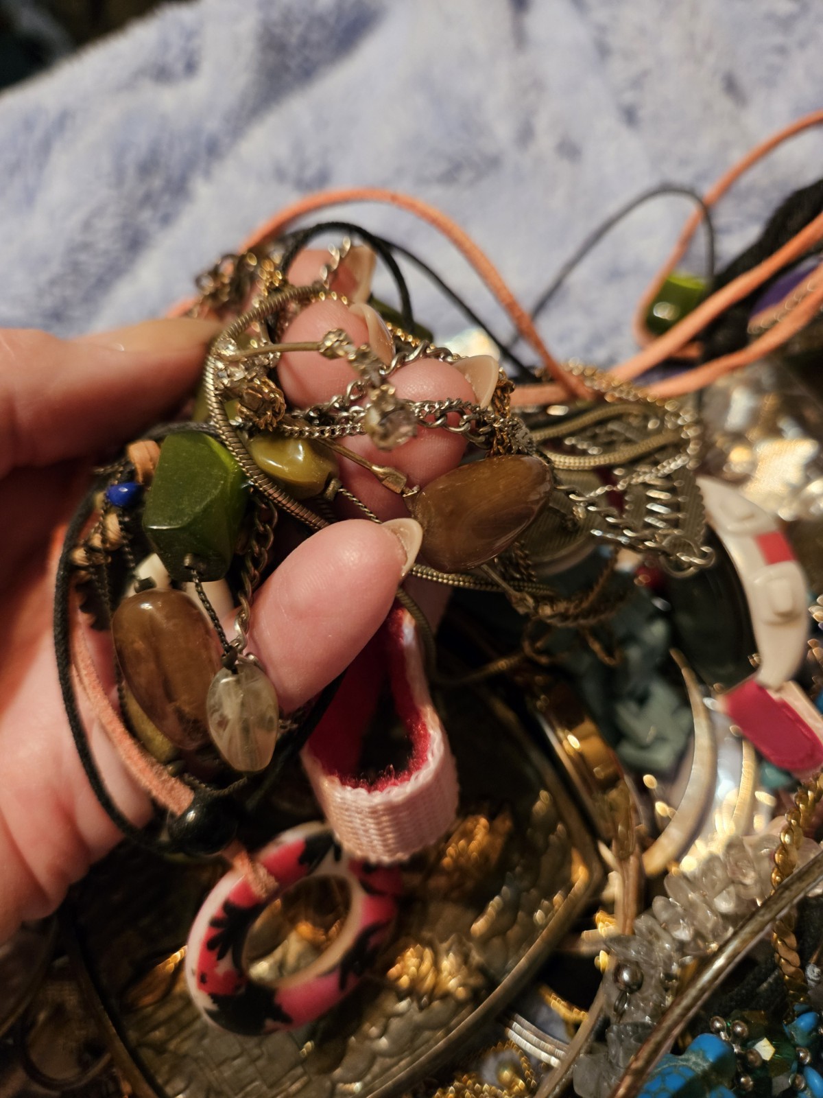 Bulk Lot Of Jewelry Sold And Shipped As Pictured. Belt Buckle! Watches Mk Offer!