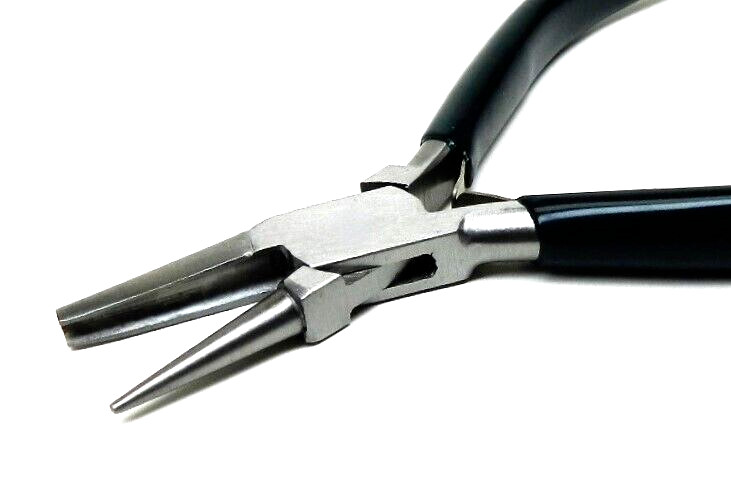 5″ German-Style Concave Round Nose Pliers Wire Working Bending Beading Jewelry