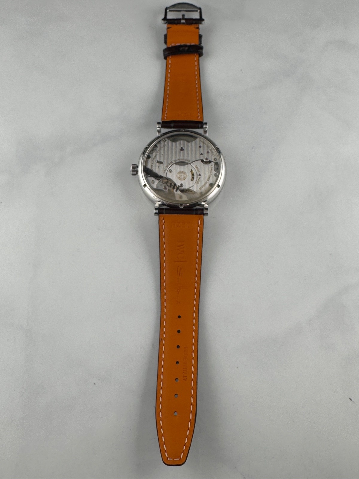 IWC Portofino Stainless Steel 45mm Manual Wind Watch IW510102 w Box