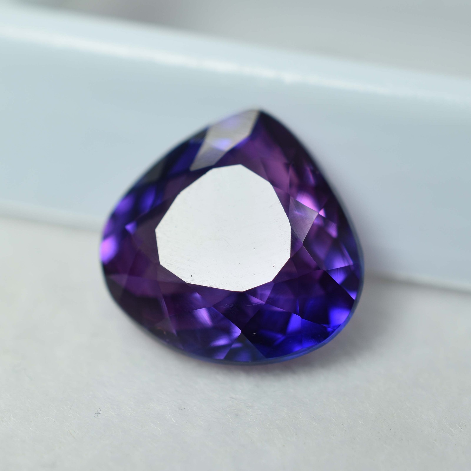 Natural 5.30 Ct PURPLE CERTIFIED Tanzanite Pear Cut Earring Size Loose Gemstone