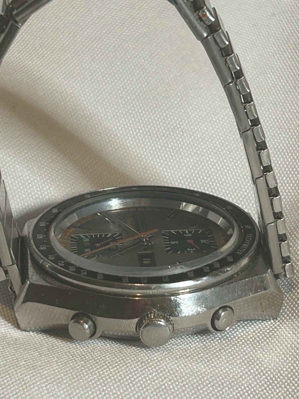 SEIKO 6138-0030 5 Sports Speed-Timer Champagne Dial Chronograph Automatic 1973