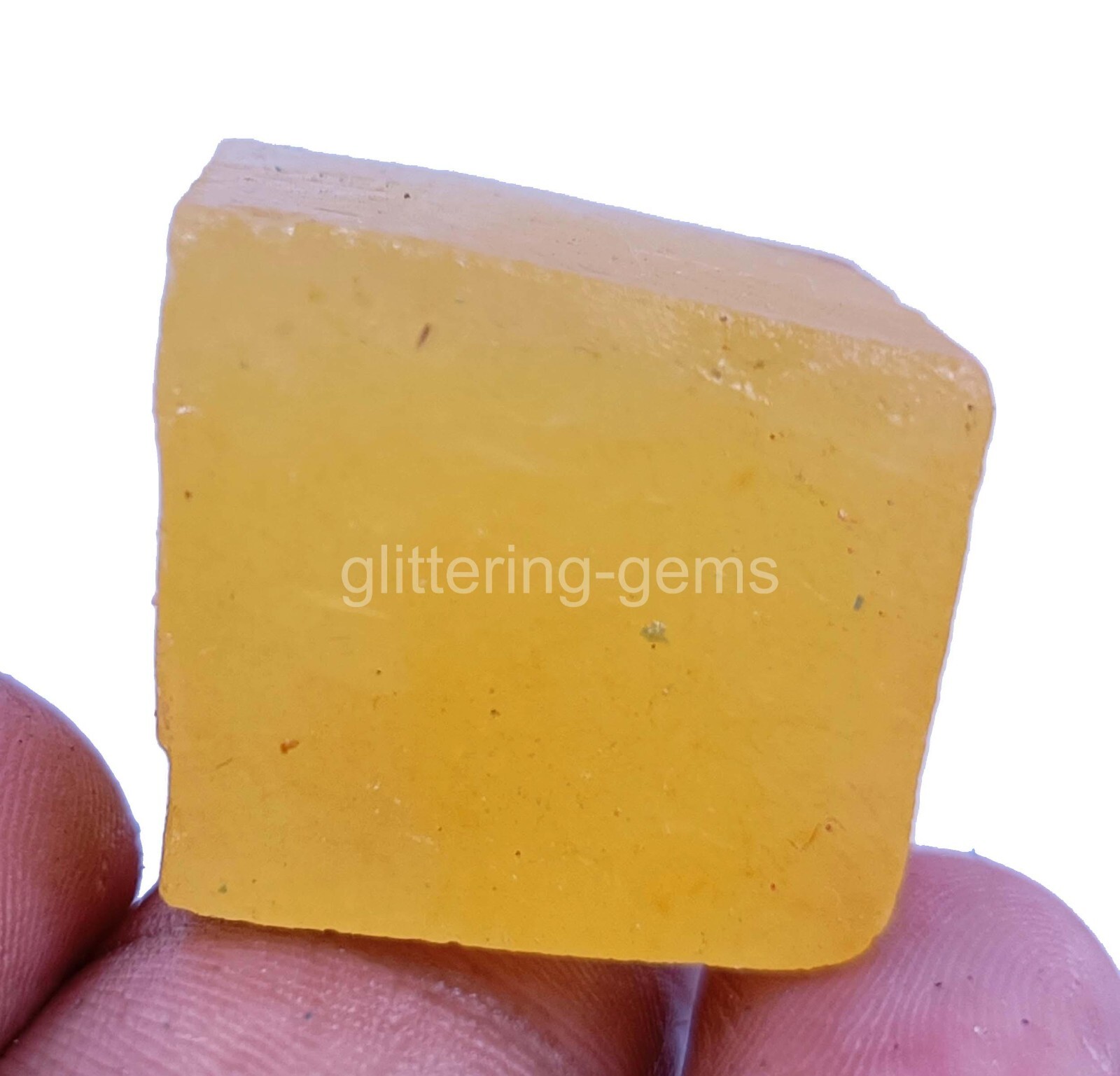 95–100 Ct Natural Dyed Yellow Sapphire Cube Rough IGL Certified Gemstone 5DOI