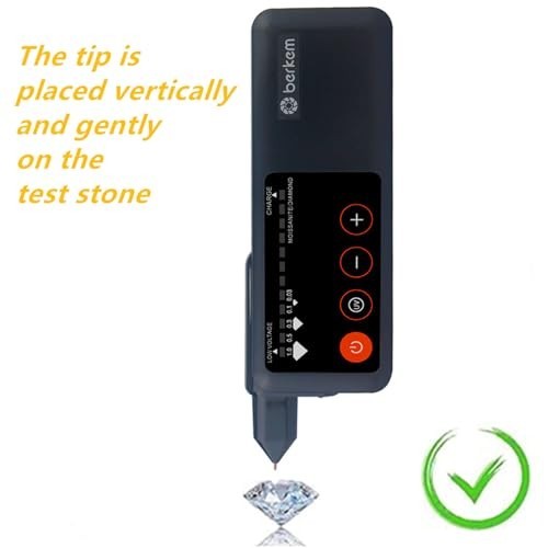Rechargeable Diamond Tester Pen with UV Light – High Accuracy Gem Tester for Jew
