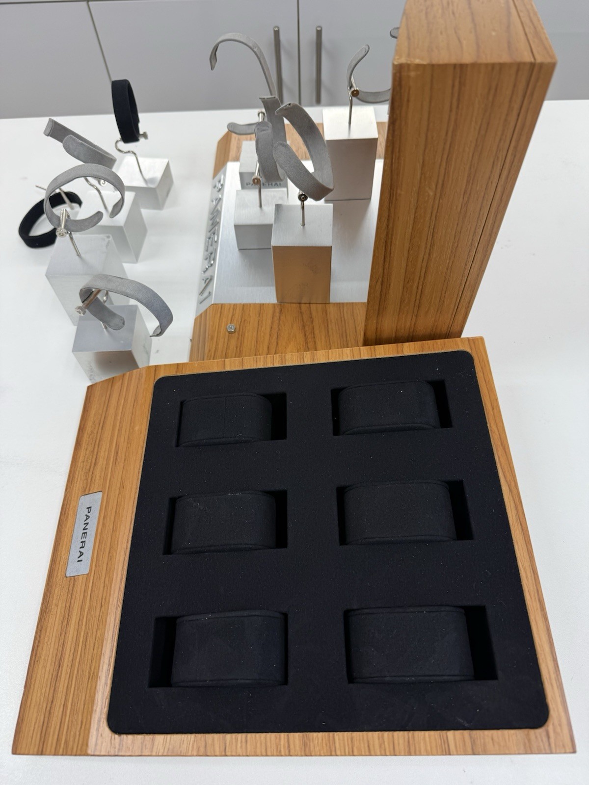 Panerai Authorized Dealer Watch Display Set As Pictured Great Condition!