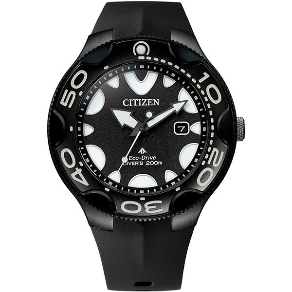 Citizen BN0235-01E Promaster Marine Eco-Drive Diver Watch 200M Black Men