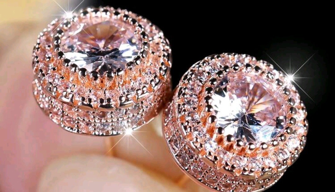 Rose Gold Plated Earrings