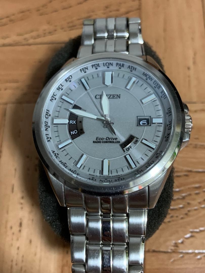 Citizen JH145-S073545 Solar Radio Controlled Watch wrist 16.7cm/6.6in