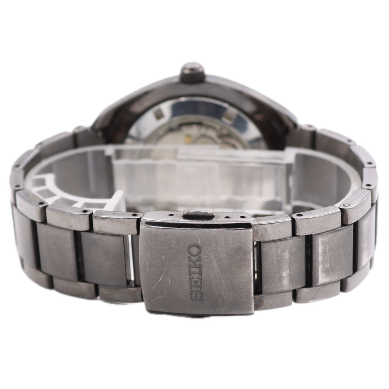 52mm 2005 Seiko 7S26-04G0 Day-Date Men’s Automatic Wristwatch Japan PVD Coated