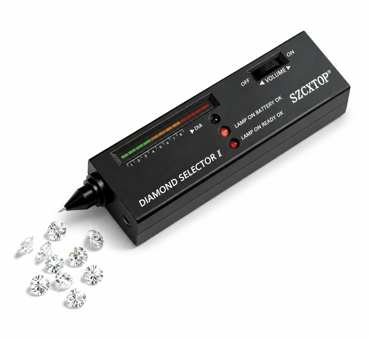 Professional Jewelery Diamond Tester For Moissanite Diamonds Etc