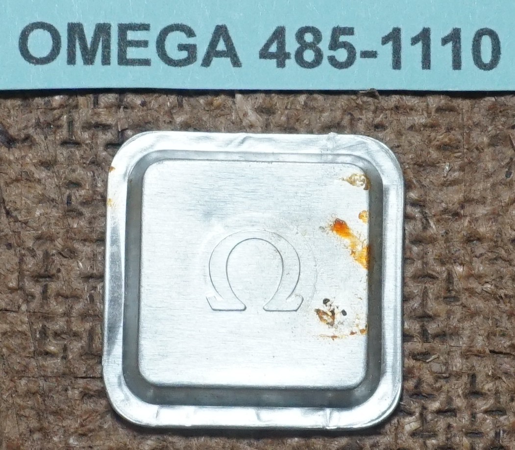 OMEGA 485-1110 Setting Lever Spring / Set bridge NOS SEALED FACTORY Blister PACK