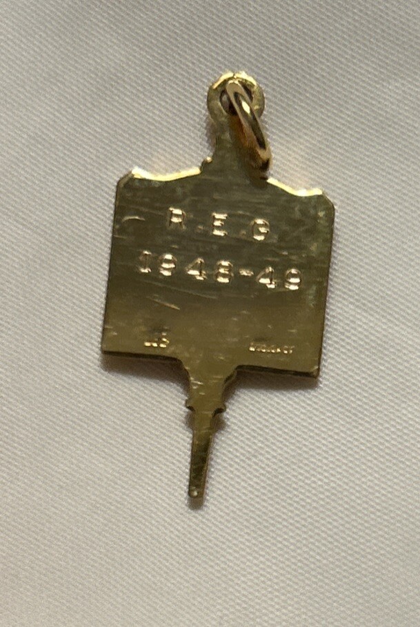 1948 -1949 1/10 10K GF VTG Who’s Who Students Colleges & Universities Pendant