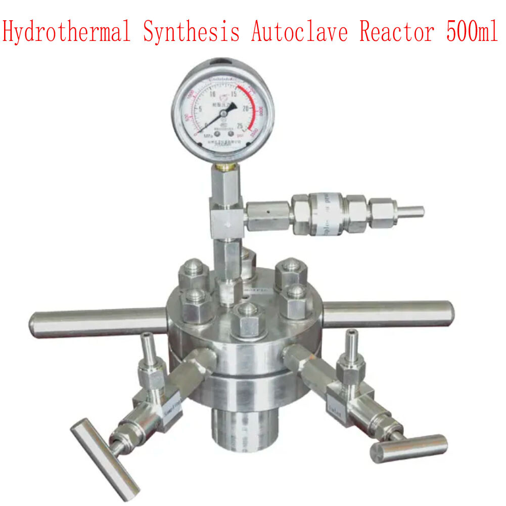 500ml High pressure Hydrothermal Autoclave Reactor 380℃ 22Mpa customizable