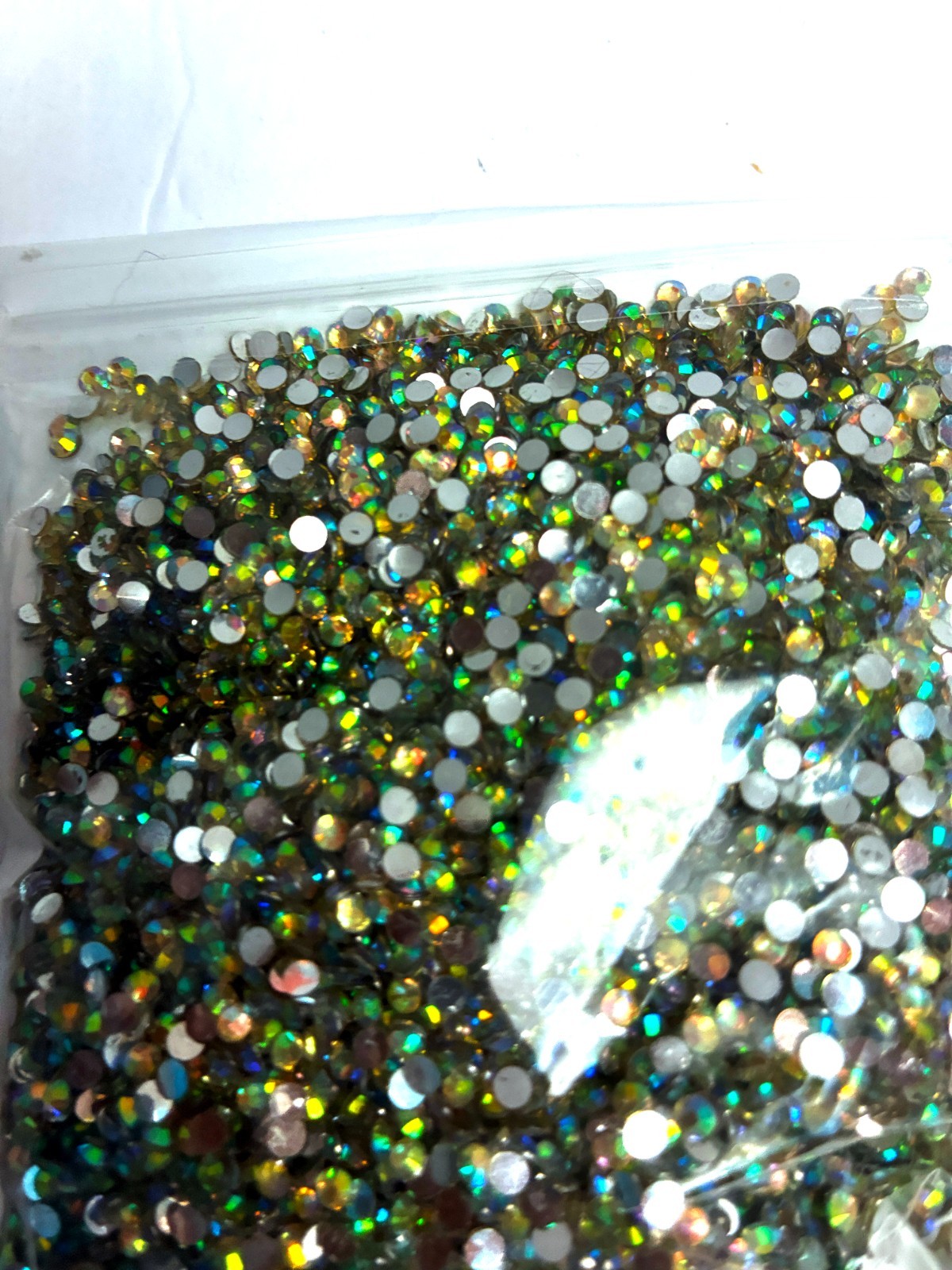 56,700 Flat Back Rhinestones Lot Dance Costume Bedazzle acrylic 2mm 3mm 4mm 6mm