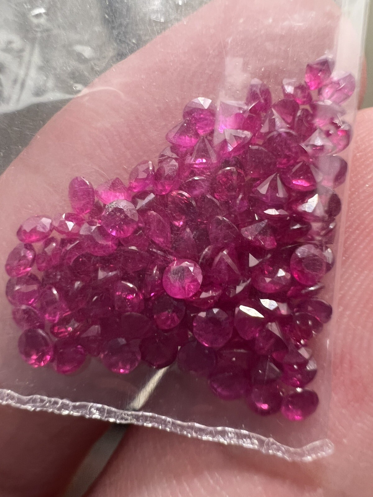 100% Natural Round Burmese Ruby 2mm (0.03 ct)